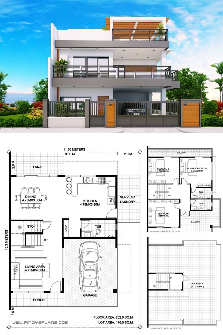 Modern Duplex House Design